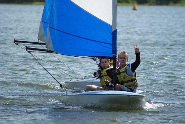 Base de voile du lac Liez